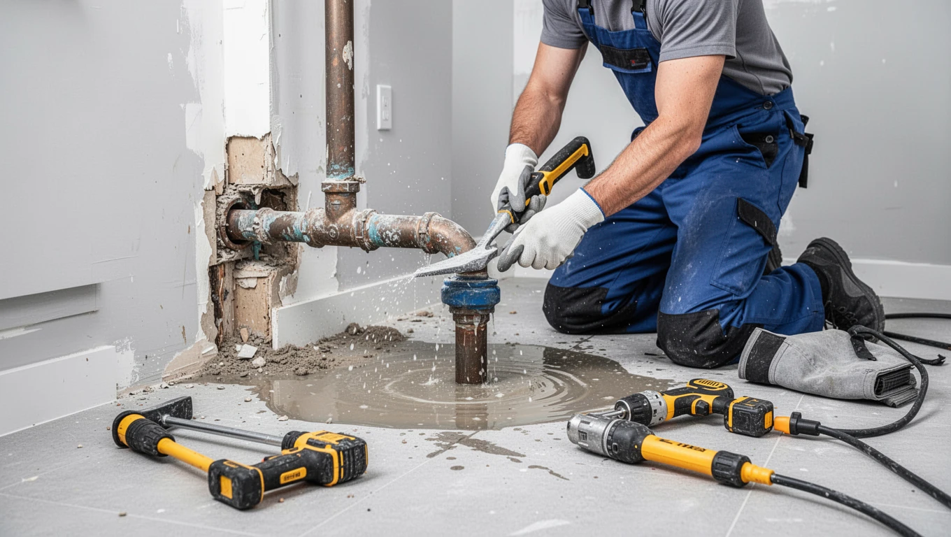 Burst Pipe Cleanup